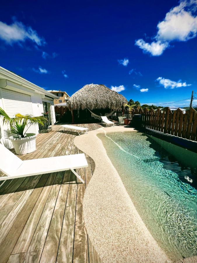Villa Amaryllis Luxueuse,Piscine,Vue Mer,Plage แซ็งต์-ลูซ ภายนอก รูปภาพ